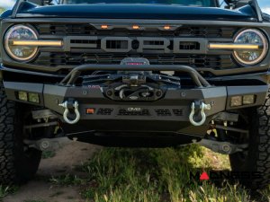 Ford Bronco Front Bumper - Raptor - Winch - Spec Series - DV8 Ford Bronco Front Bumper - Raptor - Winch - Spec Series - DV8